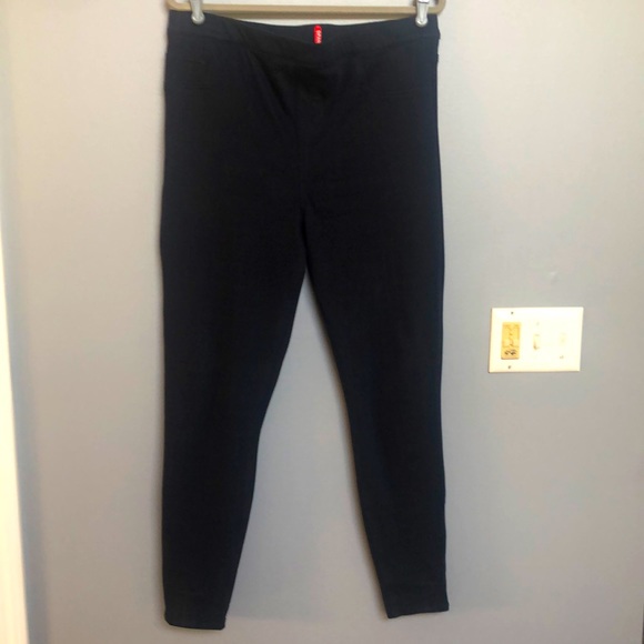 NWOT Spanx Jeanish Checked Legging 1X - Picture 2 of 9